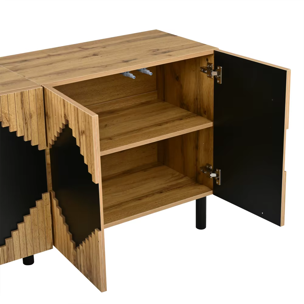 Elutoa puhvetkapp 4 uksega 140 × 40 × 70 cm