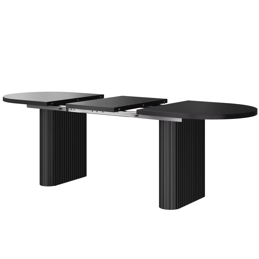 Pikendatav ovaalne söögilaud 120–160 cm