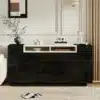Elutoa kummut 3 sahtli ja 2 uksega 140 cm | E-pood Tootemaailm Elutoa kummut 3 sahtli ja 2 uksega 140 cm