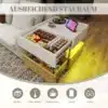 Öökapp kahe sahtli ja avatud hoiuriiuliga | E-pood Tootemaailm Öökapp kahe sahtli ja avatud hoiuriiuliga
