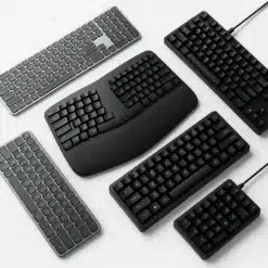Ergonoomilised klaviatuurid erinevates stiilides