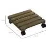 Lillepotialus rataste ja piduritega 2 tk 30 cm | E-pood Tootemaailm Lillepotialus rataste ja piduritega 2 tk 30 cm