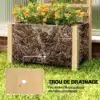 Puidust taimekast ronitaimede võrega 60 × 39 × 120 cm | E-pood Tootemaailm Puidust taimekast ronitaimede võrega 60 × 39 × 120 cm
