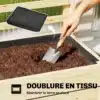 Puidust taimekast ronitaimede võrega 60 × 39 × 120 cm | E-pood Tootemaailm Puidust taimekast ronitaimede võrega 60 × 39 × 120 cm