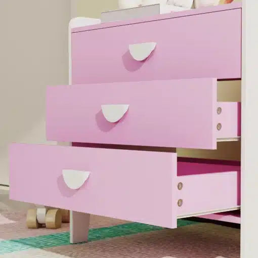 Laste kummut kolme sahtliga 60 × 40 × 60 cm | E-pood Tootemaailm Laste kummut kolme sahtliga 60 × 40 × 60 cm