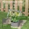 Tõstetud peenrakast mini kasvuhoonekattega 70 x 70 x 90 cm | E-pood Tootemaailm Tõstetud peenrakast mini kasvuhoonekattega 70 x 70 x 90 cm