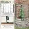 Trellise ja kattega minikasvuhoone kõrgpeenar taimedele | E-pood Tootemaailm Trellise ja kattega minikasvuhoone kõrgpeenar taimedele