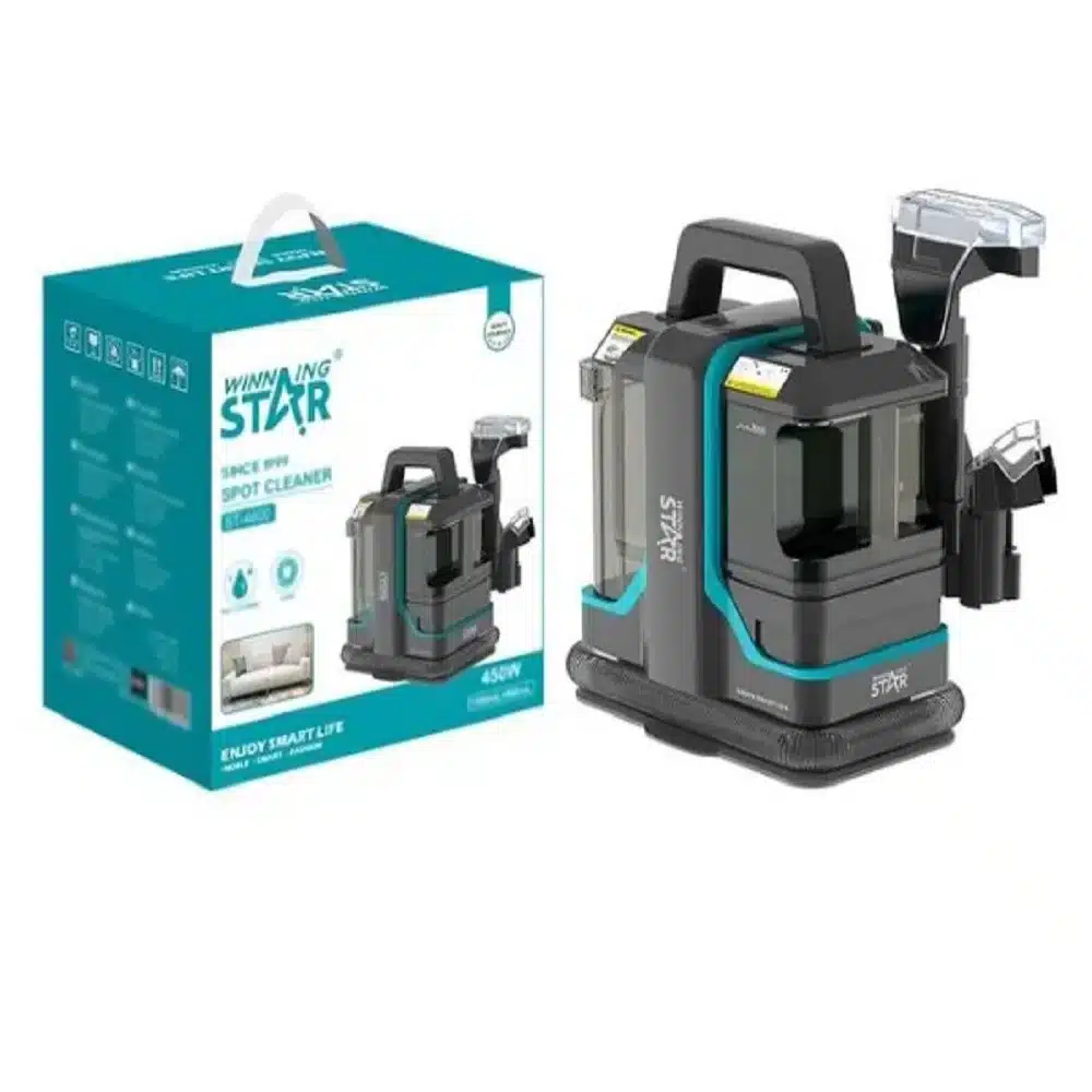 Winning Star 450 W vaiba- ja polstripuhastusseade koos pakendiga