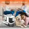 Kaasaskantav tekstiilipesur 400 W 9 kPa 4 puhastusotsikuga | E-pood Tootemaailm Kaasaskantav tekstiilipesur 400 W 9 kPa 4 puhastusotsikuga