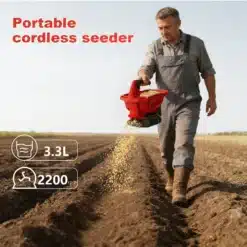 Akutoitel väetise- ja seemnelaotur 2200 p/min 18 V akule