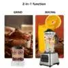 2-ühes köögikombain ja blender 2,5 l, 15 kiirust | E-pood Tootemaailm 2-ühes köögikombain ja blender 2,5 l, 15 kiirust