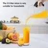 2-ühes köögikombain ja blender 2,5 l, 15 kiirust | E-pood Tootemaailm 2-ühes köögikombain ja blender 2,5 l, 15 kiirust