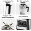 2-ühes köögikombain ja blender 2,5 l, 15 kiirust | E-pood Tootemaailm 2-ühes köögikombain ja blender 2,5 l, 15 kiirust