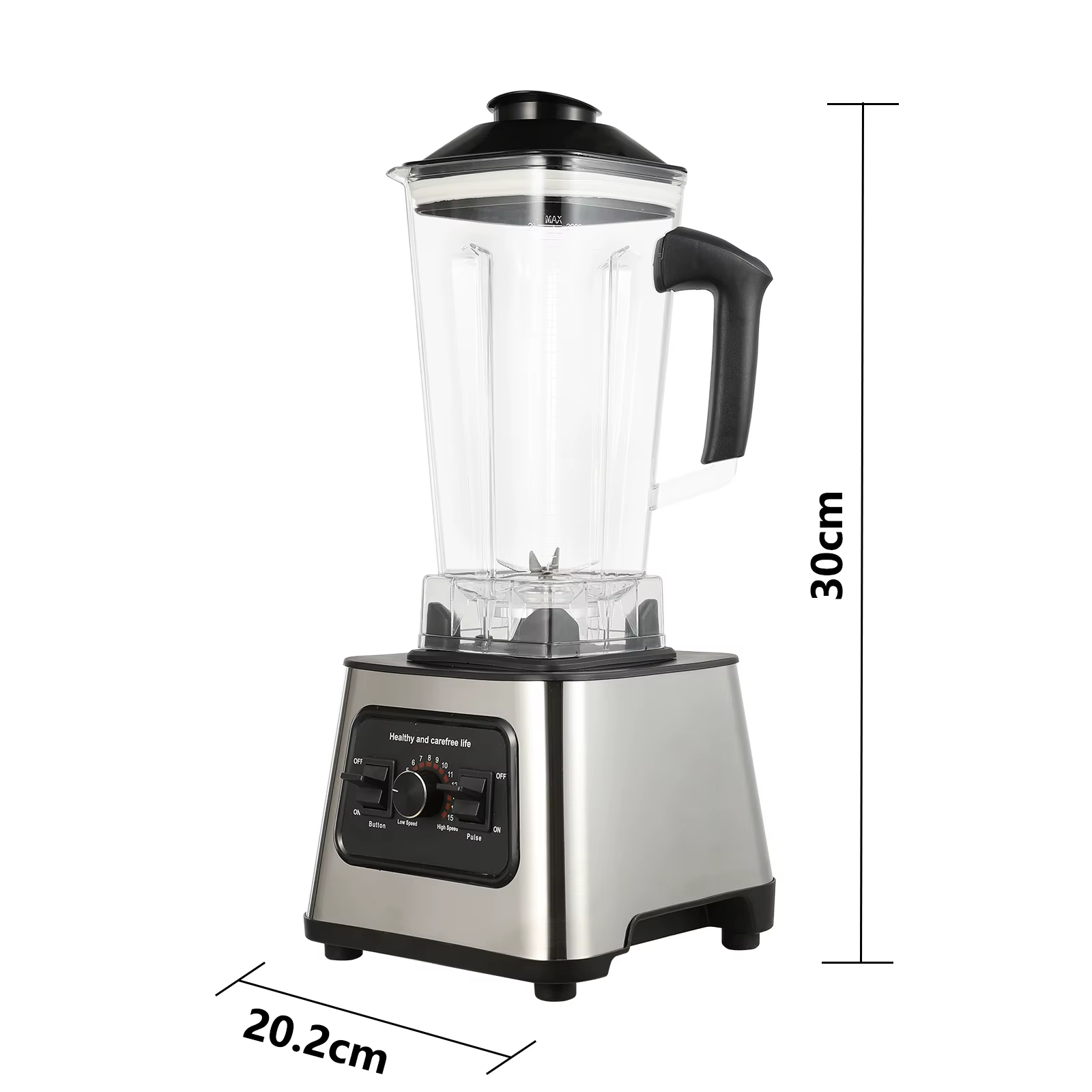 2-ühes köögikombain ja blender 2,5 l, 15 kiirust