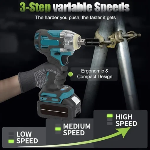 Akulöökmutrikeeraja 1/2″ 1200 Nm harjavaba Makita 18 V akule | E-pood Tootemaailm Akulöökmutrikeeraja 1/2″ 1200 Nm harjavaba Makita 18 V akule