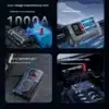 Auto käivitusabi ja rehvikompressor 1000 A 150 PSI LED-valgustiga | E-pood Tootemaailm Auto käivitusabi ja rehvikompressor 1000 A 150 PSI LED-valgustiga