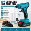 Juhtmevaba kuumliimipüstol 18 V Makita akudele | E-pood Tootemaailm Juhtmevaba kuumliimipüstol 18 V Makita akudele