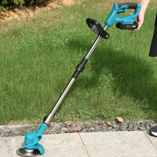 Akuga murutrimmer 21 V kahe akuga ja teleskoopvarrega | E-pood Tootemaailm Akuga murutrimmer 21 V kahe akuga ja teleskoopvarrega