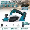 Akutoitega harjavaba elektrihöövel Makita akule 82 mm | E-pood Tootemaailm Akutoitega harjavaba elektrihöövel Makita akule 82 mm