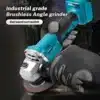 Juhtmevaba nurklihvija 21 V harjavaba mootoriga 125 mm 2 akuga | E-pood Tootemaailm Juhtmevaba nurklihvija 21 V harjavaba mootoriga 125 mm 2 akuga