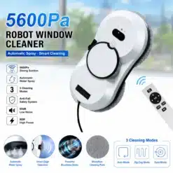 Akende puhastusrobot elektrilise pihustuse ja puldiga