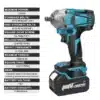 Harjadeta akulöökmutrikeeraja 1200 Nm Makita 18 V akule | E-pood Tootemaailm Harjadeta akulöökmutrikeeraja 1200 Nm Makita 18 V akule