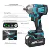 Harjadeta akulöökmutrikeeraja 1200 Nm Makita 18 V akule | E-pood Tootemaailm Harjadeta akulöökmutrikeeraja 1200 Nm Makita 18 V akule