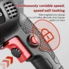 Löökpuur 780 W reguleeritava kiirusega kuni 3000 p/min | E-pood Tootemaailm Löökpuur 780 W reguleeritava kiirusega kuni 3000 p/min