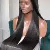 Sirge inimjuustest parukas HD-pitsist esiosaga | E-pood Tootemaailm Sirge inimjuustest parukas HD-pitsist esiosaga