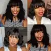 Laineline bob-parukas tukaga naturaalsetest juustest | E-pood Tootemaailm Laineline bob-parukas tukaga naturaalsetest juustest