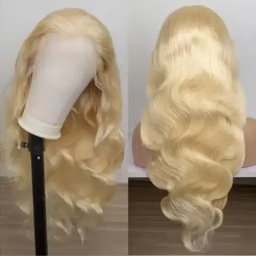 Kvaliteetne pikk laineline blond parukas naistele | E-pood Tootemaailm Kvaliteetne pikk laineline blond parukas naistele