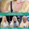 Pikk blond naturaalsetest juustest parukas | E-pood Tootemaailm Pikk blond naturaalsetest juustest parukas