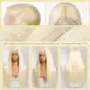 Blond inimjuustest kvaliteetne parukas naistele | E-pood Tootemaailm Blond inimjuustest kvaliteetne parukas naistele