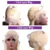 Blond inimjuustest kvaliteetne parukas naistele | E-pood Tootemaailm Blond inimjuustest kvaliteetne parukas naistele