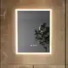 LED-vannitoapeegel 400 × 500 mm, hämardatav ja uduvastane | E-pood Tootemaailm LED-vannitoapeegel 400 × 500 mm, hämardatav ja uduvastane