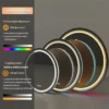 LED-valgustusega ümmargune vannitoapeegel uduvastase funktsiooniga | E-pood Tootemaailm LED-valgustusega ümmargune vannitoapeegel uduvastase funktsiooniga