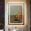 LED-vannitoapeegel bluetooth-kõlari ja uduvastase funktsiooniga | E-pood Tootemaailm LED-vannitoapeegel bluetooth-kõlari ja uduvastase funktsiooniga