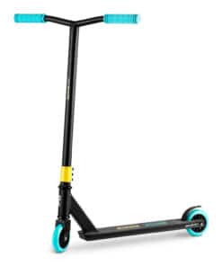 Kollane trikitõukeratas 100 mm ratastega, kõrgus 82 cm