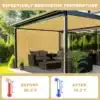 UV-kaitsega privaatsusvõrk piirdeaiale, 185 g/m² | E-pood Tootemaailm UV-kaitsega privaatsusvõrk piirdeaiale, 185 g/m²