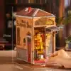 Puidust 3D pusle kirjatarvete pood raamaturiiulile, 472 tk | E-pood Tootemaailm Puidust 3D pusle kirjatarvete pood raamaturiiulile, 472 tk