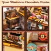 Puidust miniatuurse šokolaadipoe ehituskomplekt, 330 osa | E-pood Tootemaailm Puidust miniatuurse šokolaadipoe ehituskomplekt, 330 osa