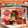 Miniatuurse restorani ehituskomplekt LED-valgustusega, 127 osa | E-pood Tootemaailm Miniatuurse restorani ehituskomplekt LED-valgustusega, 127 osa
