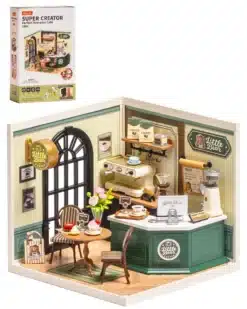 Miniatuurse kohviku meisterdamiskomplekt, 119 osa