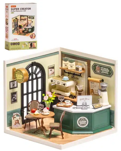 Miniatuurse kohviku meisterdamiskomplekt, 119 osa | E-pood Tootemaailm Miniatuurse kohviku meisterdamiskomplekt, 119 osa