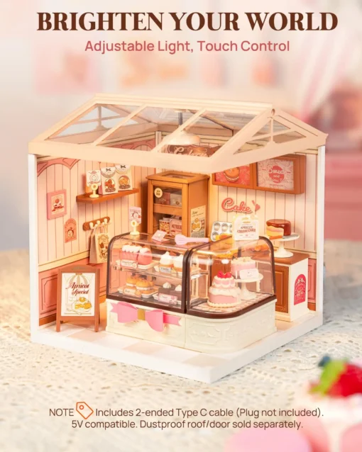 Miniatuurse koogipoe ehituskomplekt, 115 osa | E-pood Tootemaailm Miniatuurse koogipoe ehituskomplekt, 115 osa