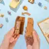 Puidust küpsisepoe miniatuuri ehituskomplekt, 182 osa | E-pood Tootemaailm Puidust küpsisepoe miniatuuri ehituskomplekt, 182 osa