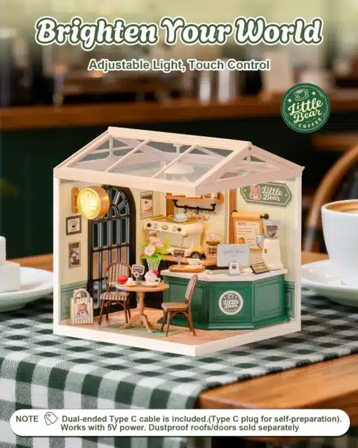Miniatuurse kohviku meisterdamiskomplekt, 119 osa | E-pood Tootemaailm Miniatuurse kohviku meisterdamiskomplekt, 119 osa