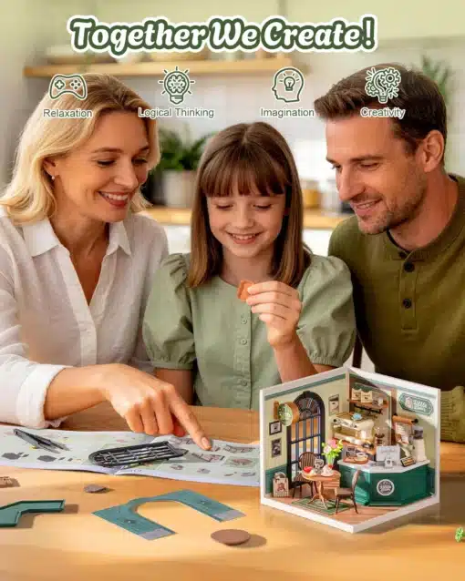 Miniatuurse kohviku meisterdamiskomplekt, 119 osa | E-pood Tootemaailm Miniatuurse kohviku meisterdamiskomplekt, 119 osa