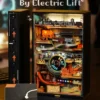 Elektriline kuuliraja pusle helitundliku LED-valgustusega | E-pood Tootemaailm Elektriline kuuliraja pusle helitundliku LED-valgustusega