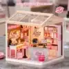 Miniatuurse nukumaja meisterdamiskomplekt, 115 osa | E-pood Tootemaailm Miniatuurse nukumaja meisterdamiskomplekt, 115 osa